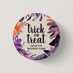 Spooky Elegance Halloween Blumenzeremonie Button