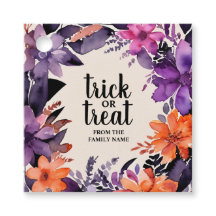 Spooky Elegance Halloween Blumenzeremonie