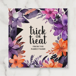 Spooky Elegance Halloween Blumenzeremonie Geschenkanhänger