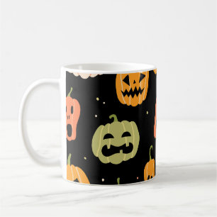 Spooky Elegance: Halloween Pumpkin Art Kaffeetasse