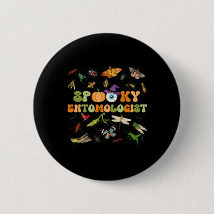 Spooky Entomology Collection Insect Species Bug Ha Button