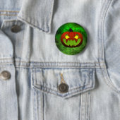Spooky Evil Halloween Pumpkin Button (Beispiel)