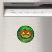 Spooky Evil Halloween Pumpkin Magnet (In Situ (Geschirrspüler))