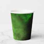 Spooky Evil Halloween Pumpkin Pappbecher (Rückseite)