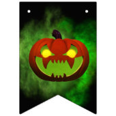 Spooky Evil Halloween Pumpkin Wimpelkette (Erste Fahne)