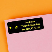 Spooky Evil Yellow Halloween Eyes