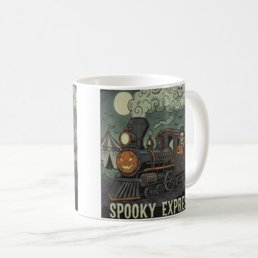 Spooky Express Mug Kaffeetasse (VorderseiteRechts)
