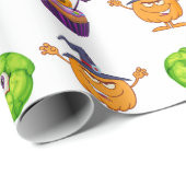 Spooky Eyeball Pumpkin Sweet Candy Leckerei Hallow Geschenkpapier (Rolleneckpunkt)