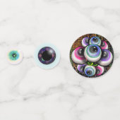 Spooky Eyes Halloween-Party Decoration Confetti Konfetti (Rückseiten)