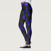Spooky Faces Halloween Leggings (Links)