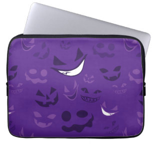 Spooky Faces Laptopschutzhülle