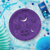 Spooky Faces Pappteller (Party)