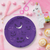 Spooky Faces Pappteller (Party)