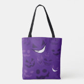 Spooky Faces Tasche (Rückseite)