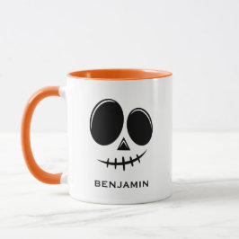 Spooky Fall Halloween Pumpkin-Tasse Tasse