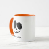 Spooky Fall Halloween Pumpkin-Tasse Tasse (Vorderseite Links)