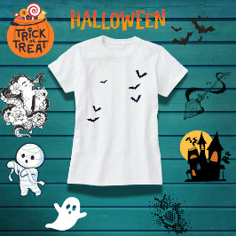 Spooky Family Bats Halloween T-Shirt