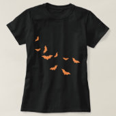 Spooky Family Bats Halloween T-Shirt (Design vorne)