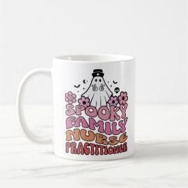 Spooky Family Nurse Practitionerin Frauen Krankens Kaffeetasse
