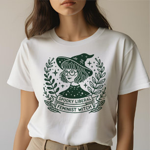 SPOOKY-Feministin Hexe T-Shirt