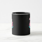 Spooky Flamingo Funny Spooky Summer Summerween Tasse (Zentrum)