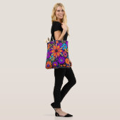 Spooky Floral Art Tasche (Am Model)
