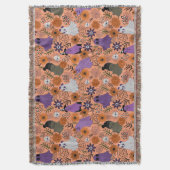 Spooky floral decke (Vorderseite Vertikal)