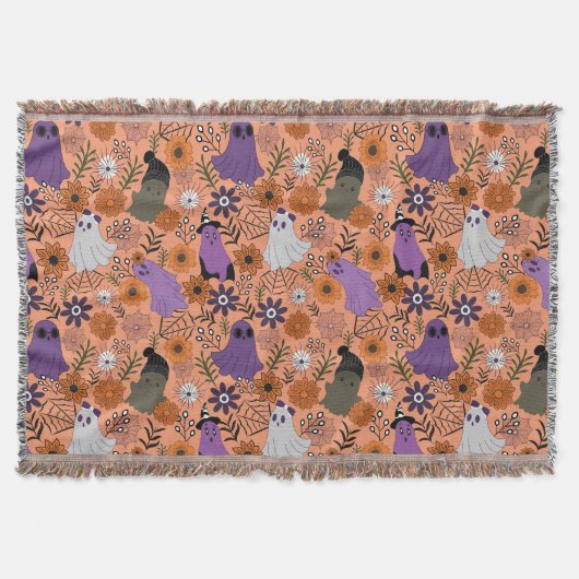 Spooky floral decke (Vorderseite)