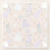 Spooky floral glasuntersetzer (Rückseite)