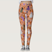 Spooky floral leggings (Vorderseite)