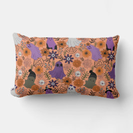 Spooky floral lendenkissen