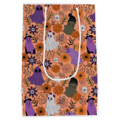 Spooky floral mittlere geschenktüte (Rückseite)