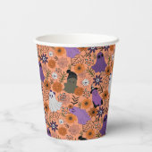 Spooky floral pappbecher (Rückseite)