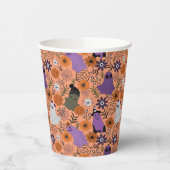 Spooky floral pappbecher (Links)