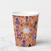 Spooky floral pappbecher (Rechts)