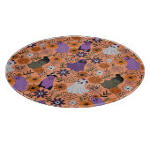 Spooky floral schneidebrett (Ecke)