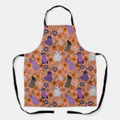 Spooky floral schürze (Vorderseite)