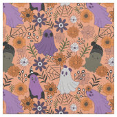 Spooky floral stoff (Nahaufnahme)