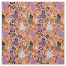 Spooky floral stoff