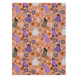 Spooky floral tischdecke