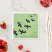 Spooky Flying Bats Halloween-Party Napkins Serviette (Beispiel)