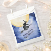 Spooky Flying Halloween Hexe Geschenktütchen (Ausgeschnitten)