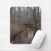 Spooky Forest Bach Mousepad (Mit Mouse)