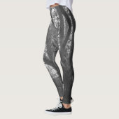 Spooky Forest Black and White Fotografy Leggings (Links)