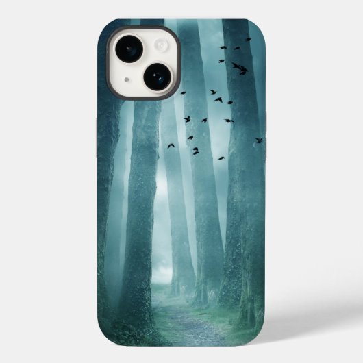 Spooky Forest Case-Mate iPhone Hülle (Rückseite)