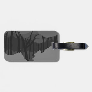 Spooky Forest Gepäckanhänger