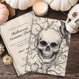 Spooky Forest Halloween Einladung