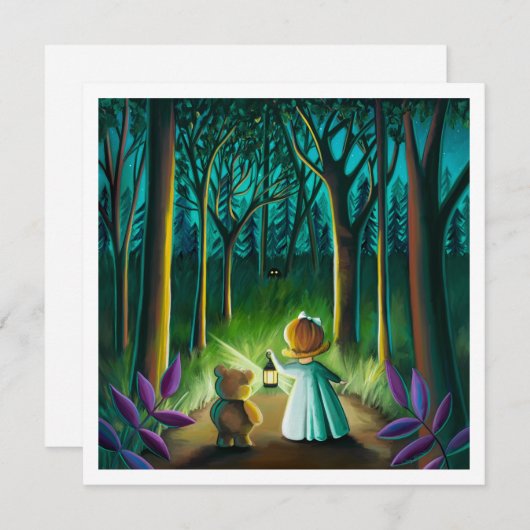 Spooky Forest - Mini Print (Vorne/Hinten)
