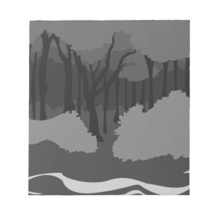 Spooky Forest Notizblock