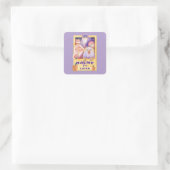 Spooky Friends Quadratischer Aufkleber (Tasche)